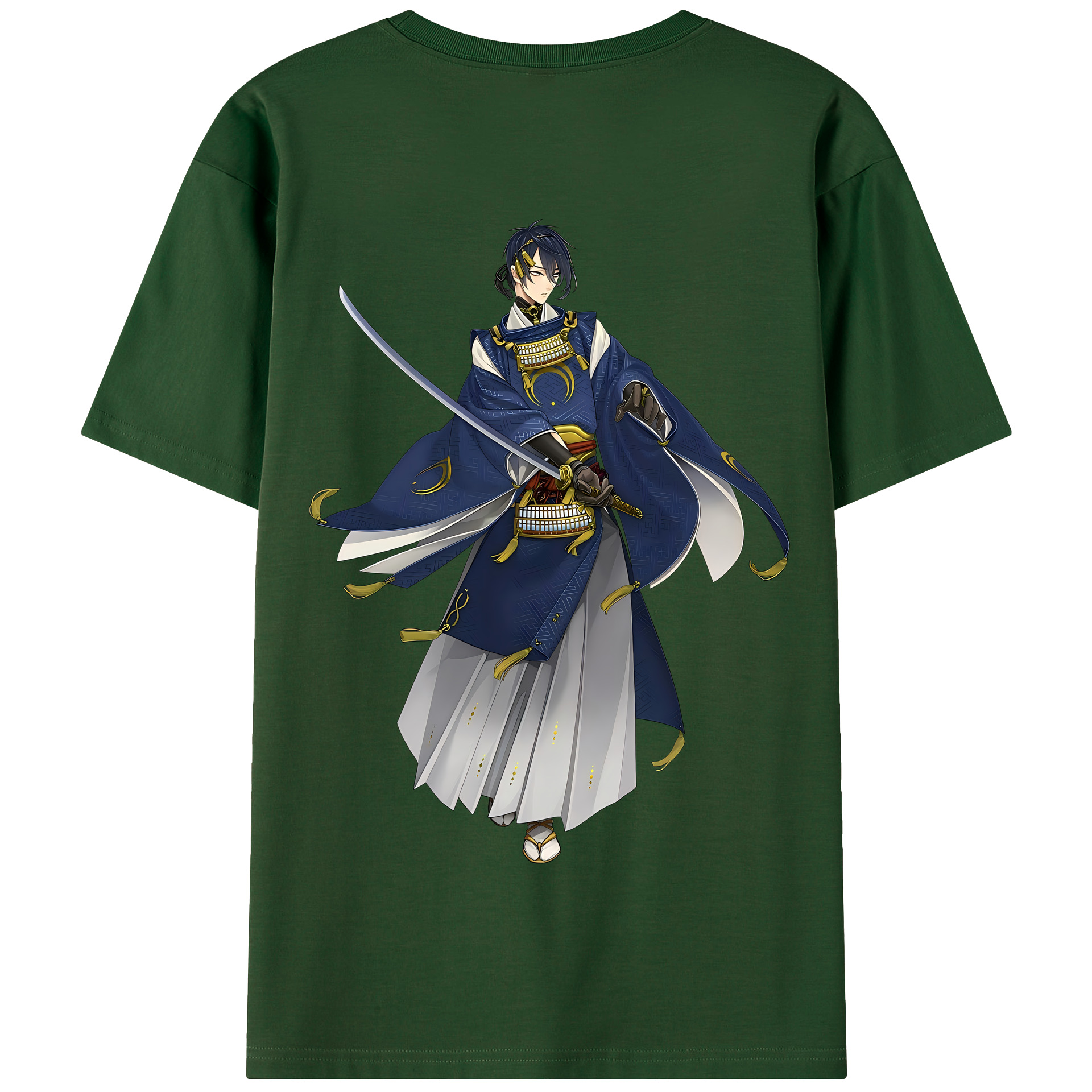 （画像用） 刀剣乱舞 Touken Ranbu 綿100％半袖Tシャツ（背面プリント）